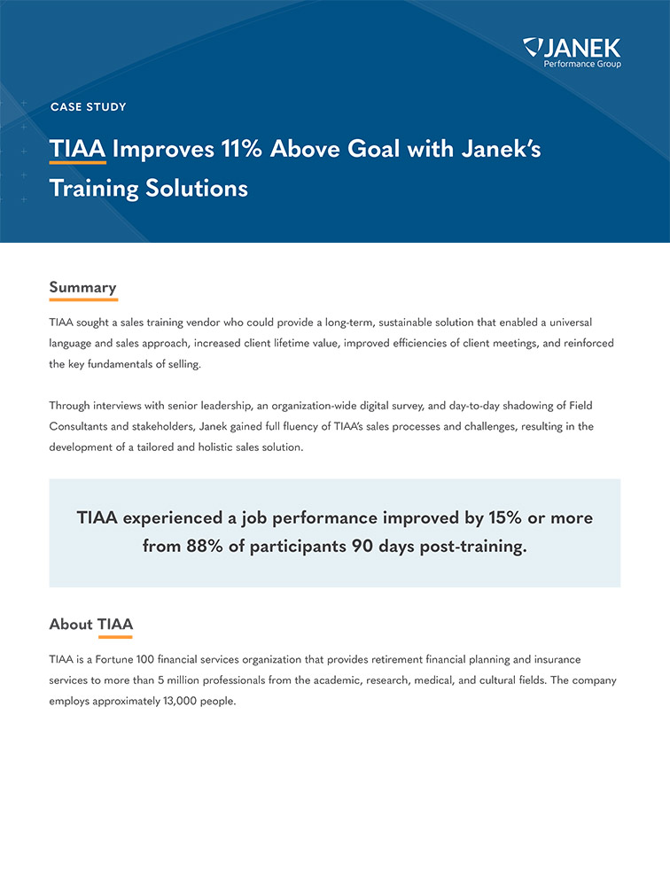 TIAA Case Study