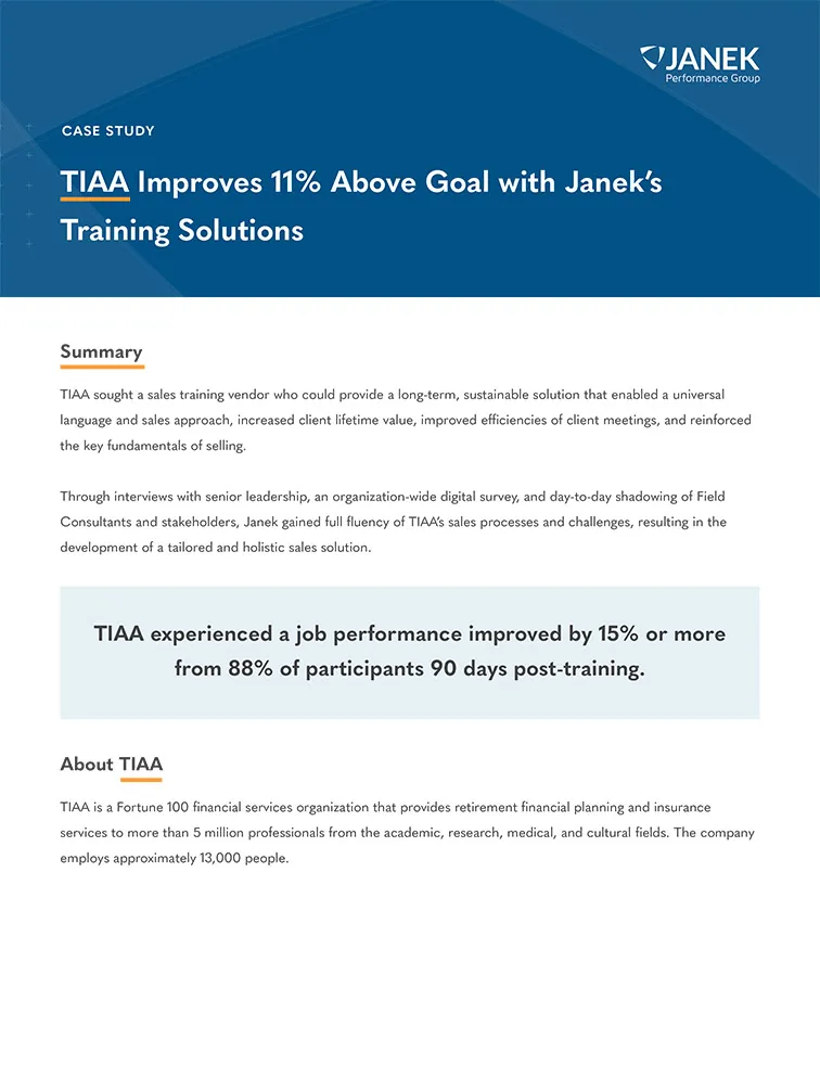 TIAA Case Study