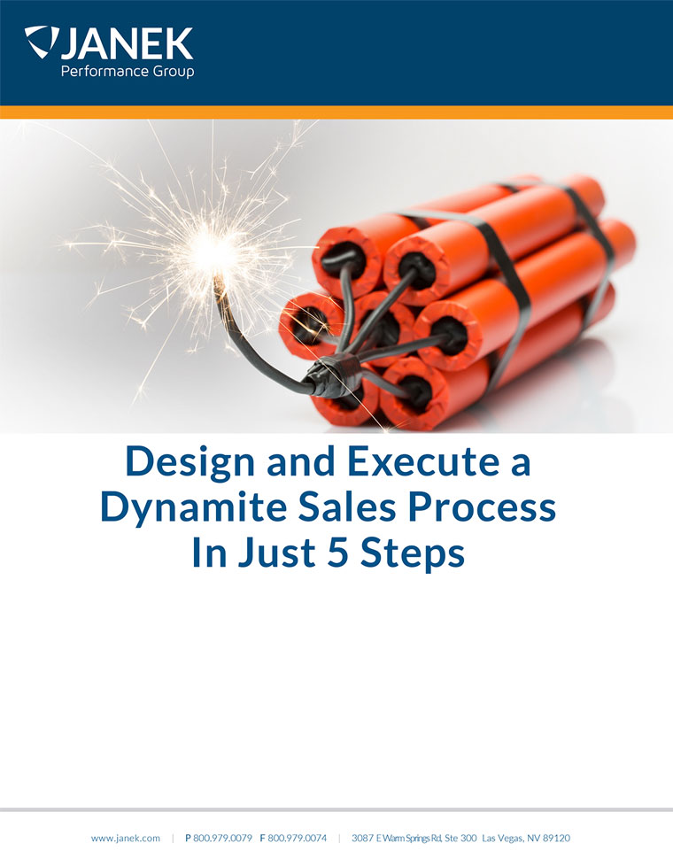 Design and Execute a Dynamite Sales Process