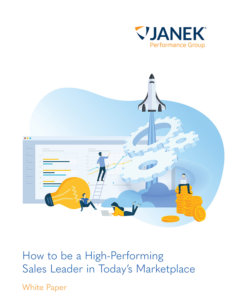 How to Be a High Performing Sales Leader in Today's Marketplace