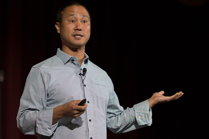 “Tony Hsieh”, by Nan Palmero, licensed under CC BY 2.0