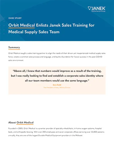 Orbit Medical Case Study