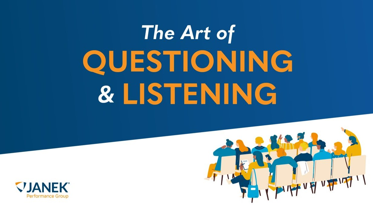Webinar: The Art of Questioning and Listening