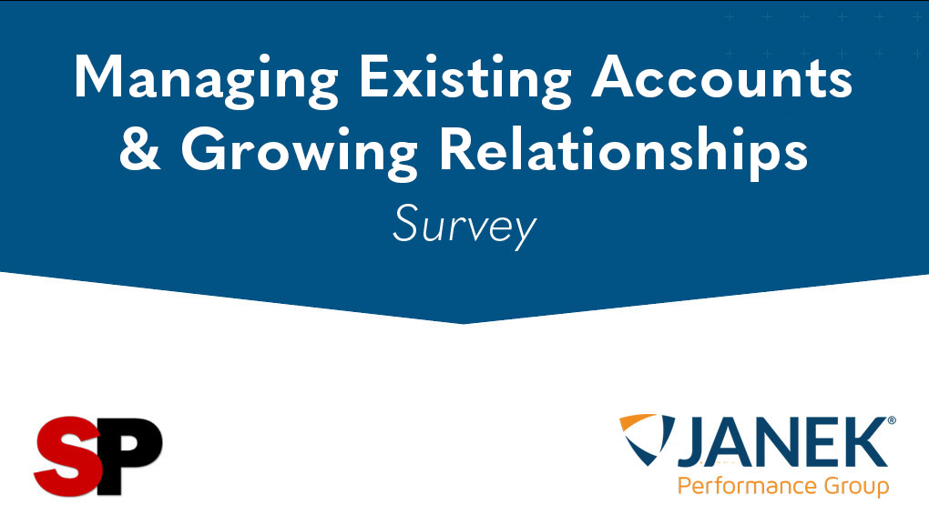 Participate in Research on Managing Existing Accounts & Growing Relationships
